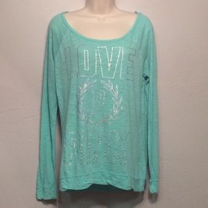 PINK Victoria's Secret Long Sleeve Love Pink Shirt